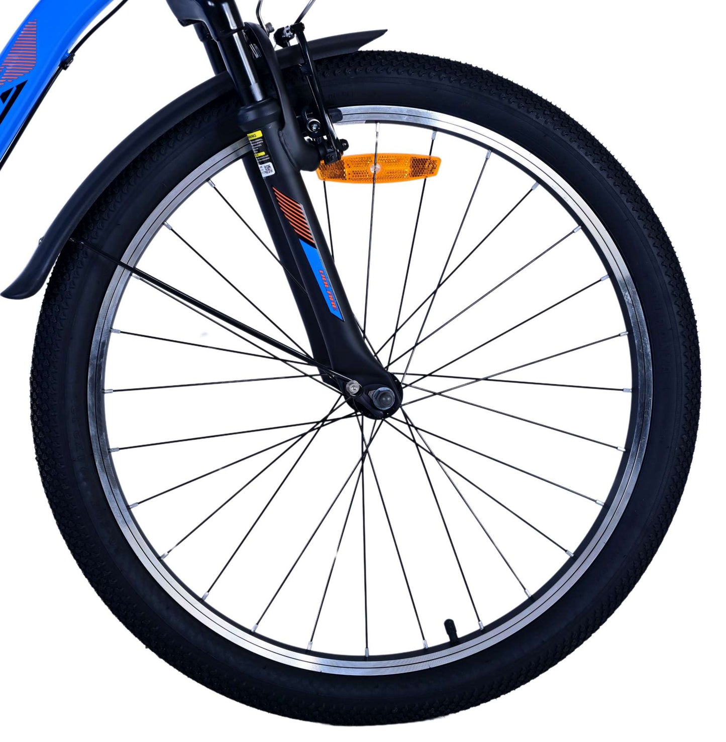 Volare Cross Barncykel 24 tum, 3 växlar, Blå - För barn 8-10 år