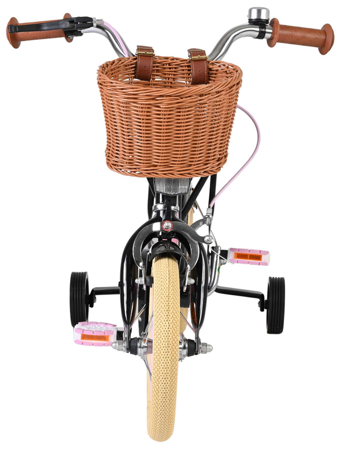 Volare Excellent Barncykel 12 tum, Svart - För barn 3-4 år