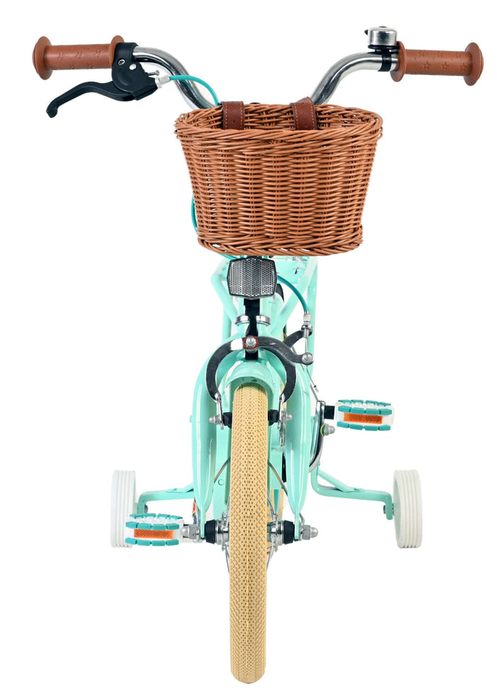 Volare Excellent Barncykel 14 tum, Grön - För barn 5-5 år