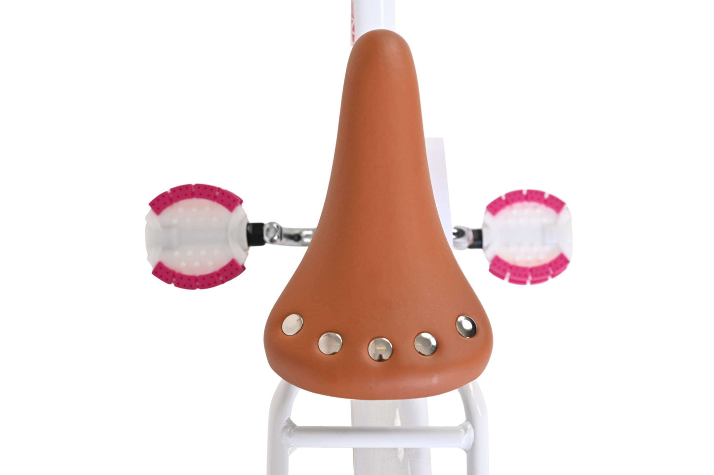 Volare Excellent 14 tum barncykel vit - För barn 3-5 år