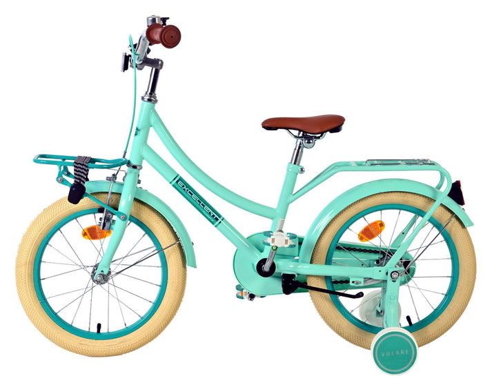 Volare Excellent Barncykel 16 tum, Grön - För barn 4-6 år
