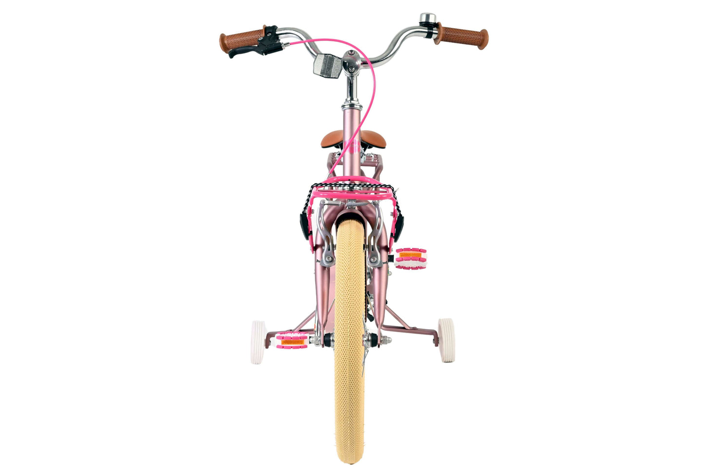 Volare Excellent 18-tums Tjejcykel, Matt Rosa -  För barn 4–7 år