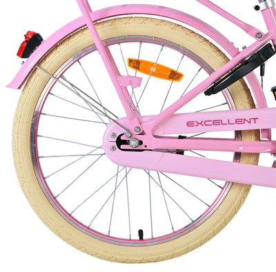 Volare Excellent Barncykel 20 tum, Rosa - Lilla Cykelbutiken