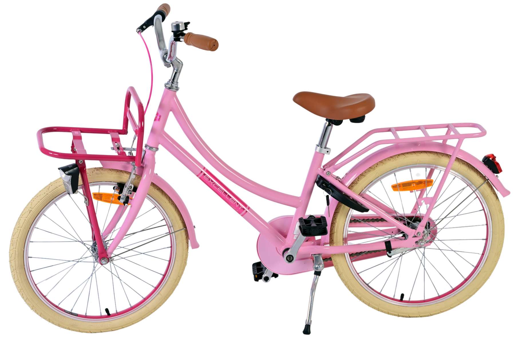 Volare Excellent Barncykel 20 tum, Rosa - Lilla Cykelbutiken