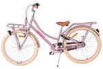 Volare Excellent 24 Tum Flickcykel, Matt Rosa med Shimano 3 Växlar - För barn 8-10 år