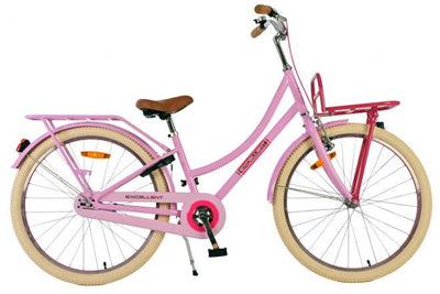 Volare Excellent Barncykel 24 tum, Rosa - Lilla Cykelbutiken