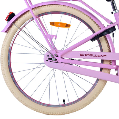 Volare Excellent Barncykel 24 tum, Rosa - Lilla Cykelbutiken