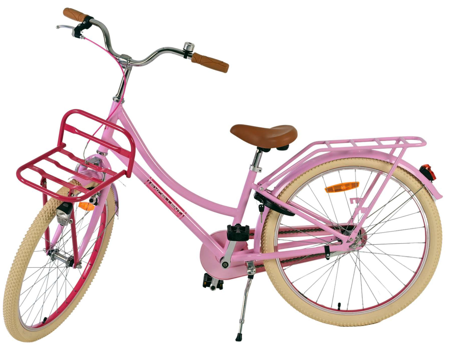 Volare Excellent Barncykel 24 tum, Rosa - Lilla Cykelbutiken
