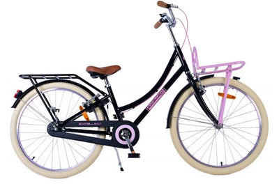 Volare Excellent Barncykel Två Handbromsar 24 tum, Svart - Lilla Cykelbutiken