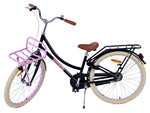 Volare Excellent Barncykel 24 tum, Svart - Lilla Cykelbutiken