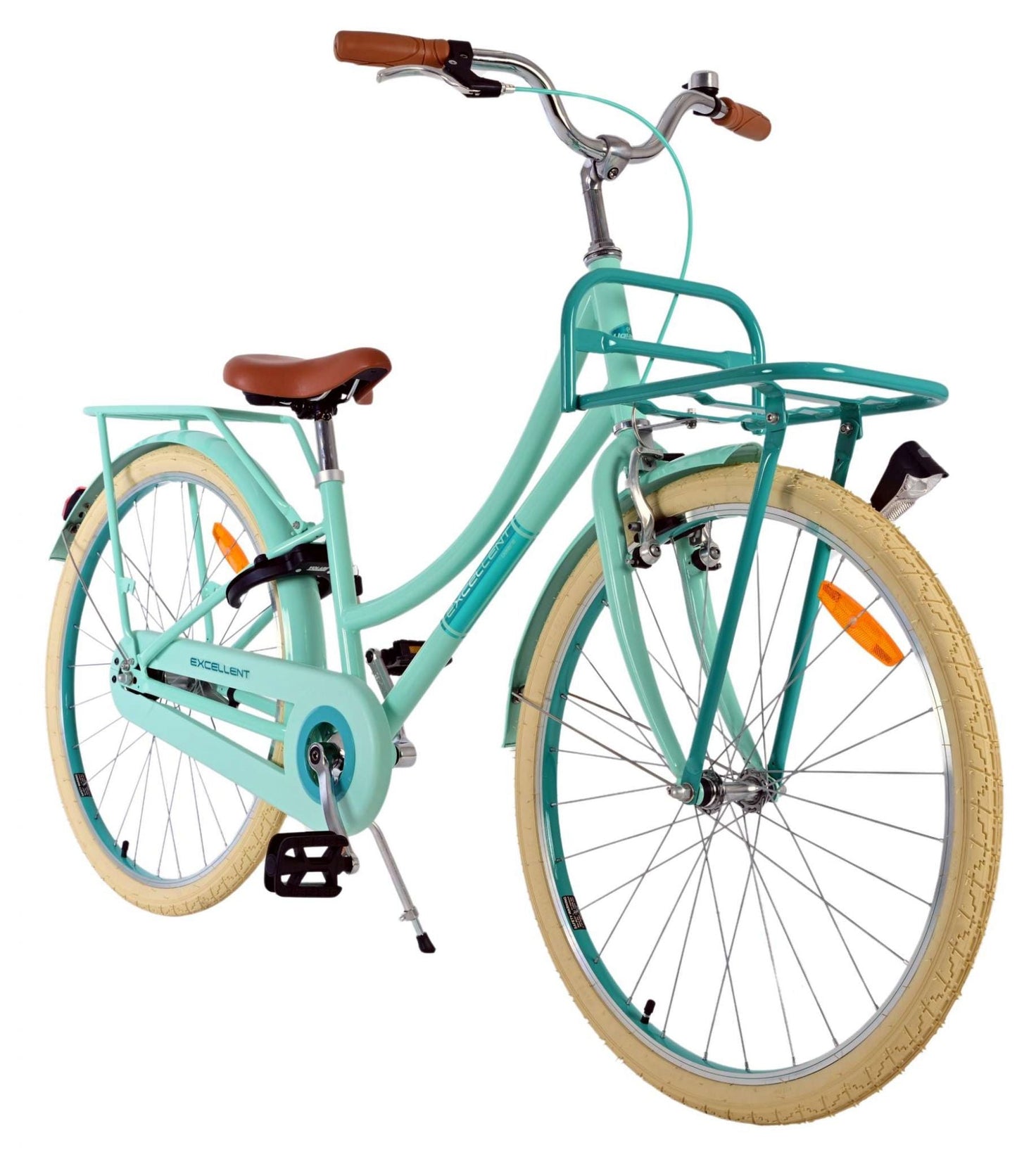 Volare Excellent Barncykel 26 tum, Grön - Lilla Cykelbutiken