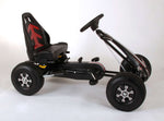 Volare Go Kart Trampcykel, Svart - Lilla Cykelbutiken