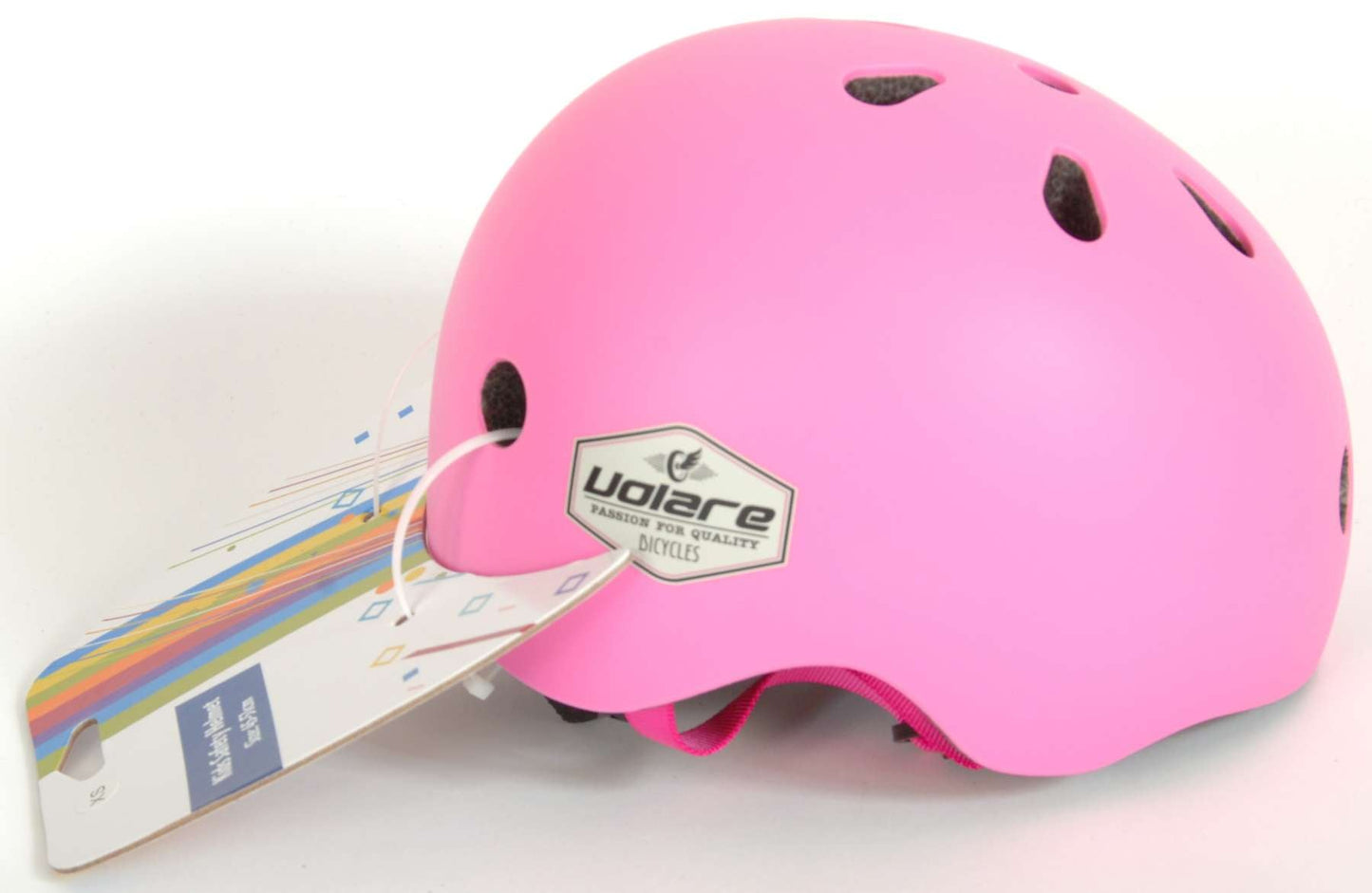 Volare Cykelhjälm, Rosa 45-51 cm - Lilla Cykelbutiken
