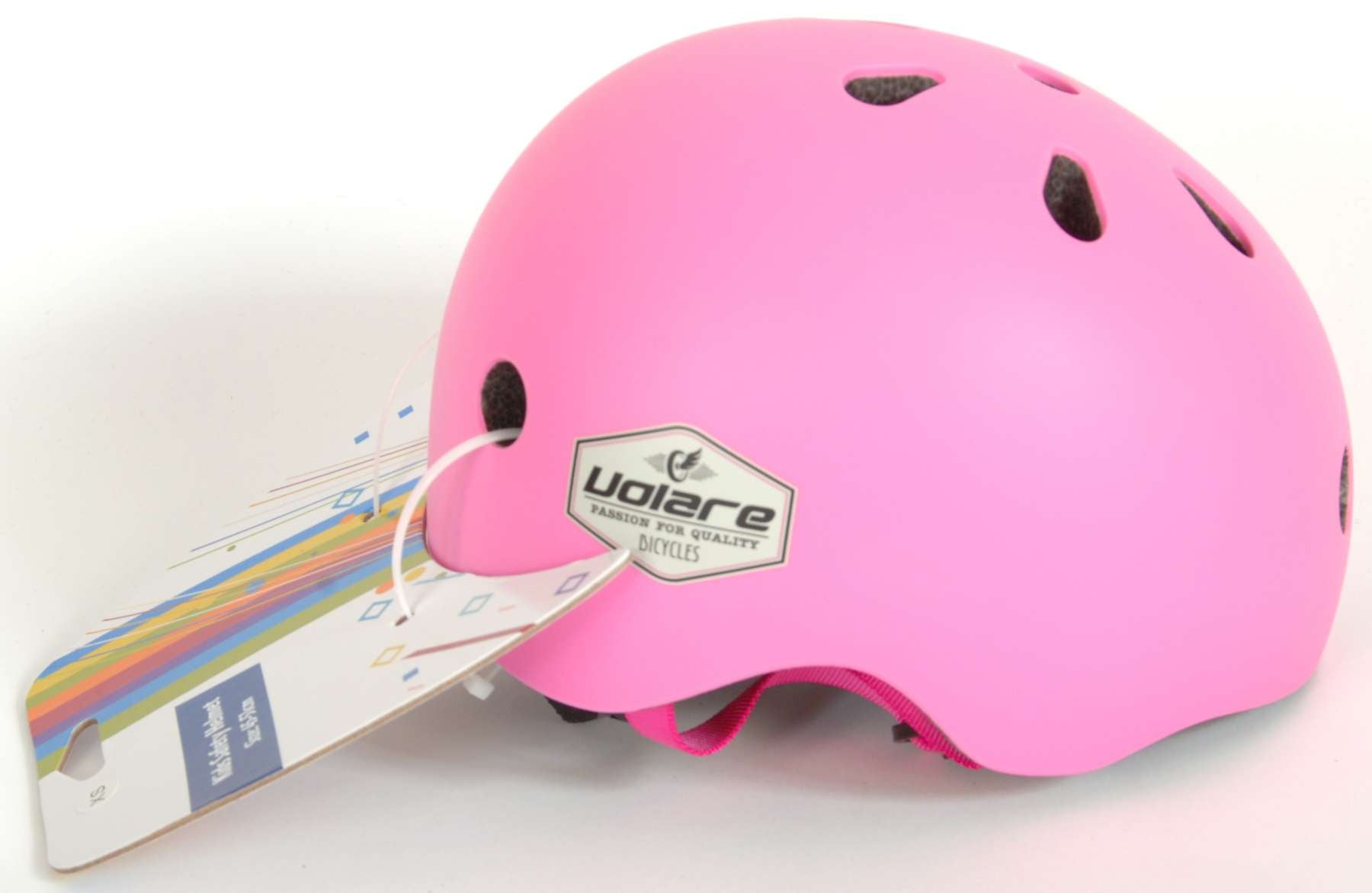 Volare Cykelhjälm, Rosa 45-51 cm - Lilla Cykelbutiken