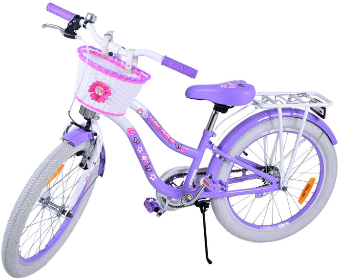Volare Lovely Barncykel 20 tum, Lila - Lilla Cykelbutiken