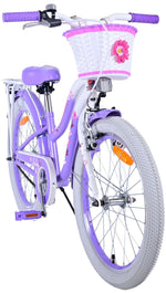 Volare Lovely Barncykel 20 tum, Lila - Lilla Cykelbutiken