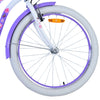 Volare Lovely Barncykel 24 tum, Lila - Lilla Cykelbutiken