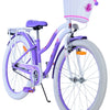 Volare Lovely Barncykel 24 tum, Lila - Lilla Cykelbutiken