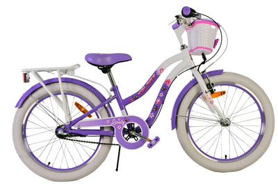 Volare Lovely 20 tum Barncykel för Tjejer – Med 3 Växlar, Handbroms - För barn 6-8 år