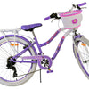 Volare Lovely Barncykel 24 tum, Lila 7 Växlar - Lilla Cykelbutiken