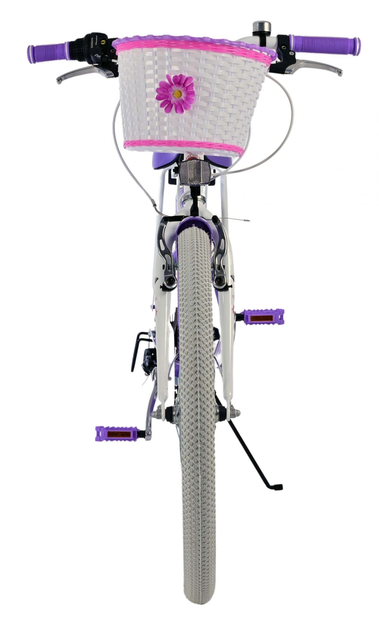 Volare Lovely Barncykel 24 tum, Lila 7 Växlar - Lilla Cykelbutiken