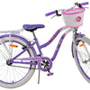 Volare Lovely Barncykel Två Handbromsar 24 tum, Lila - Lilla Cykelbutiken