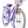 Volare Lovely Barncykel Två Handbromsar 24 tum, Lila - Lilla Cykelbutiken