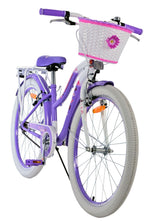 Volare Lovely Barncykel Två Handbromsar 24 tum, Lila - Lilla Cykelbutiken