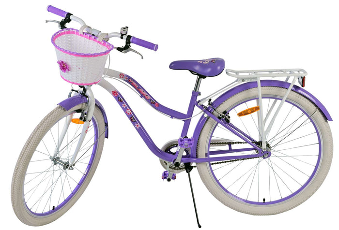 Volare Lovely Barncykel Två Handbromsar 26 tum, Lila - Lilla Cykelbutiken