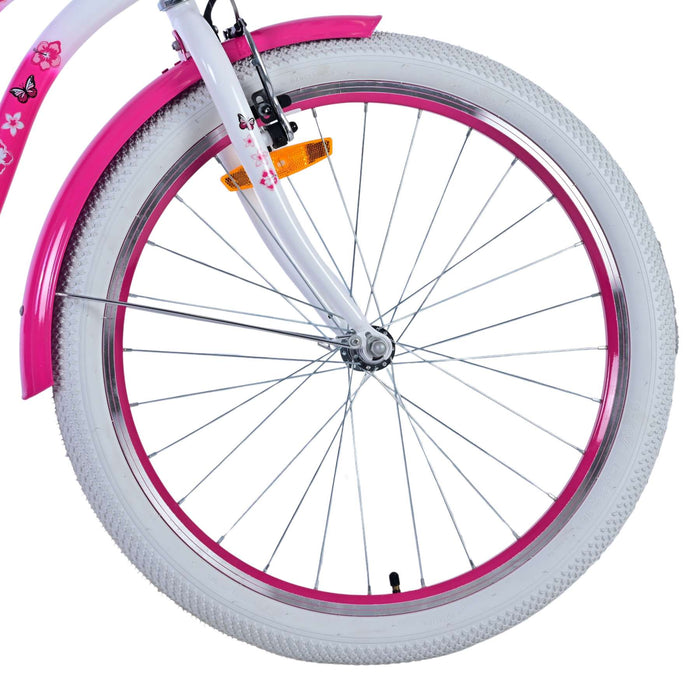 Volare Lovely Barncykel 24 tum, Rosa - Lilla Cykelbutiken