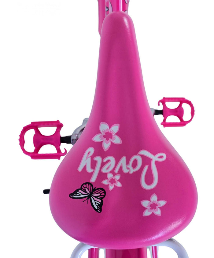 Volare Lovely Barncykel 24 tum, Rosa - Lilla Cykelbutiken