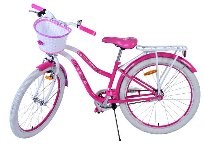 Volare Lovely Barncykel 24 tum, Rosa - Lilla Cykelbutiken