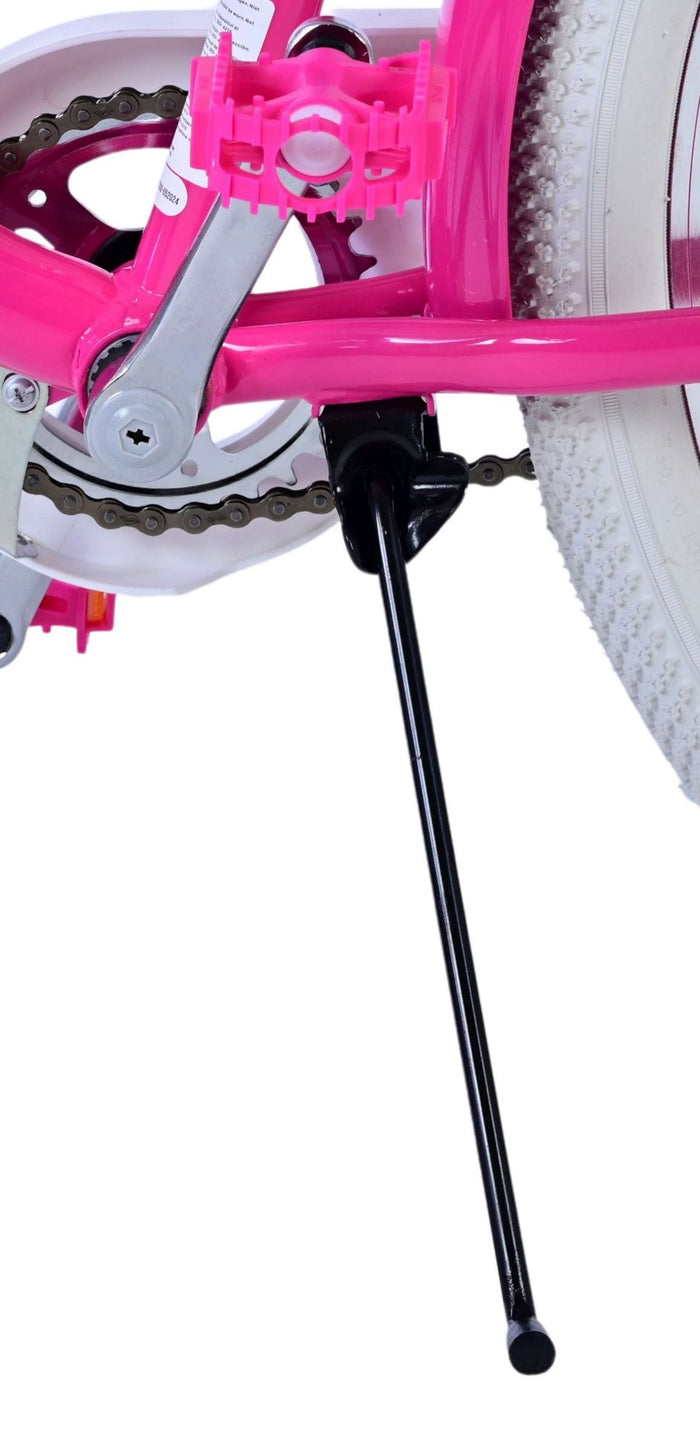Volare Lovely Barncykel 24 tum, Rosa - Lilla Cykelbutiken