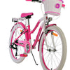 Volare Lovely Barncykel 24 tum, Rosa 7 Växlar - Lilla Cykelbutiken