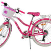 Volare Lovely Barncykel 24 tum, Rosa 7 Växlar - Lilla Cykelbutiken