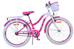 Volare Lovely Barncykel Två Handbromsar 24 tum, Rosa - Lilla Cykelbutiken