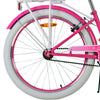 Volare Lovely Barncykel Två Handbromsar 24 tum, Rosa - Lilla Cykelbutiken