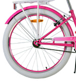 Volare Lovely Barncykel 26 tum, Lila - Lilla Cykelbutiken