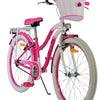 Volare Lovely Barncykel Två Handbromsar 24 tum, Rosa - Lilla Cykelbutiken