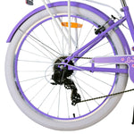Volare Lovely Barncykel 26 tum, Lila 7 Växlar - Lilla Cykelbutiken