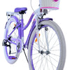 Volare Lovely Barncykel 26 tum, Lila 7 Växlar - Lilla Cykelbutiken