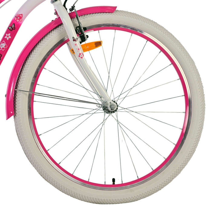 Volare Lovely Barncykel Två Handbromsar 26 tum, Rosa - Lilla Cykelbutiken
