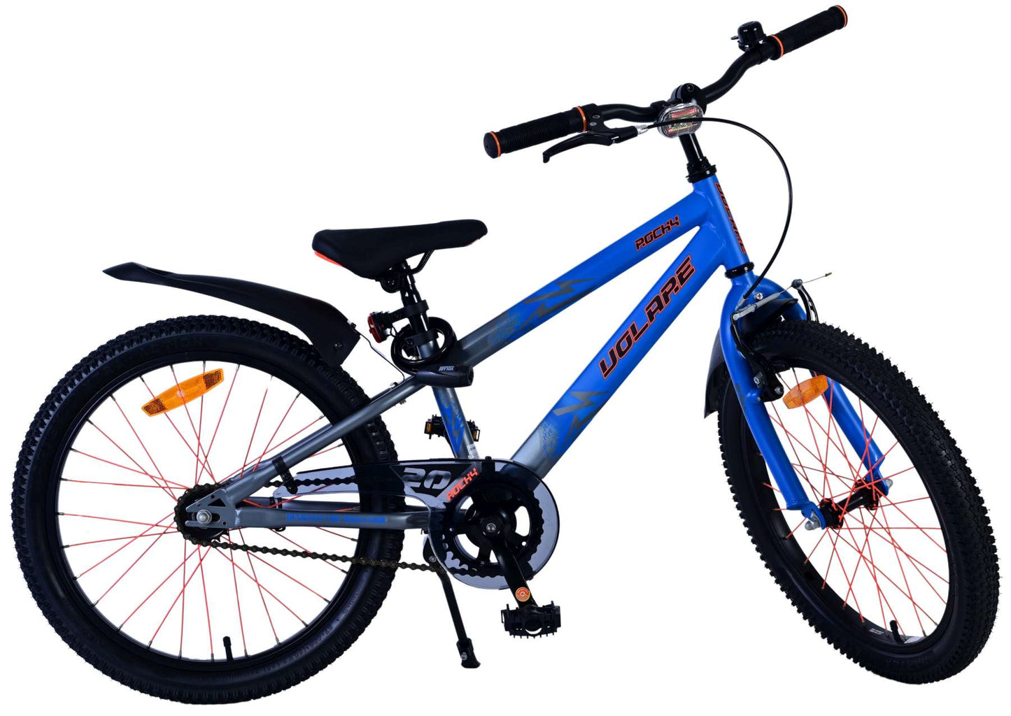 Volare Rocky Barncykel 20 tum, Svart - För barn 6-8 år