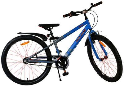 Volare Rocky Barncykel 24 Tum Shimano Nexus 3 Växlar, Blå - Lilla Cykelbutiken