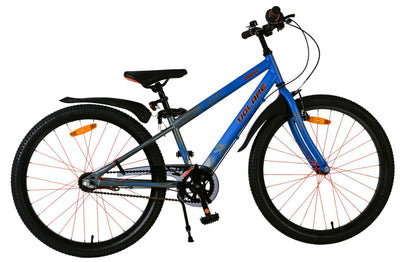 Volare Rocky Barncykel 24 Tum Shimano Nexus 3 Växlar, Blå - Lilla Cykelbutiken