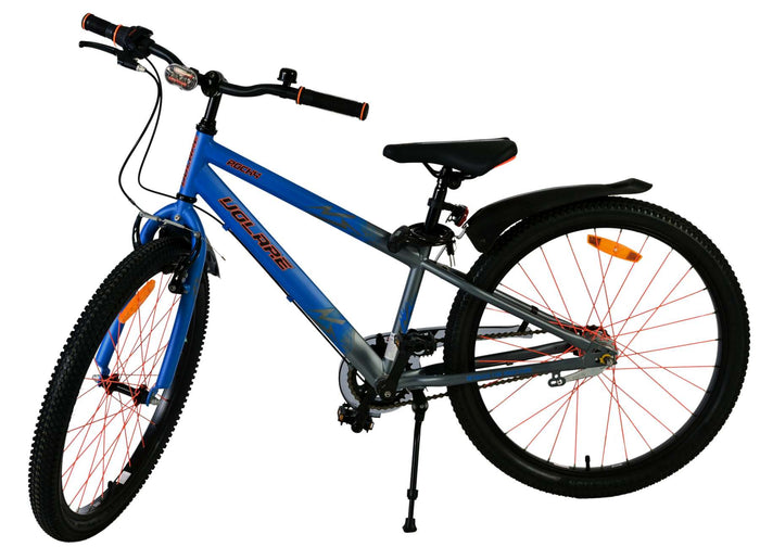 Volare Rocky Barncykel 24 Tum Shimano Nexus 3 Växlar, Blå - Lilla Cykelbutiken