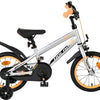 Volare Rocky Barncykel 14 tum, Grå - För barn 5-5 år