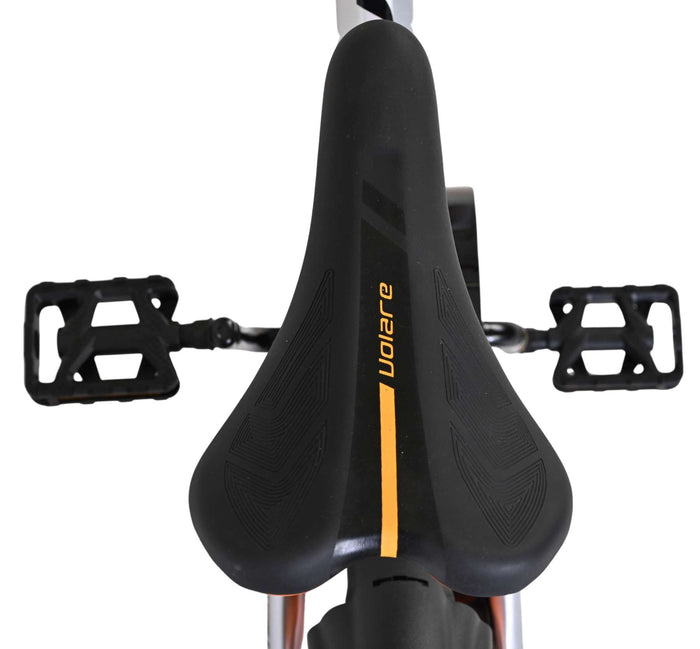 Volare Rocky Barncykel 14 tum, Grå - För barn 5-5 år