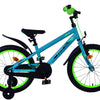 Volare Rocky 18 tum barncykel, Grön - För barn 4–7 år