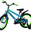 Volare Rocky 18 tum barncykel, Grön - För barn 4–7 år